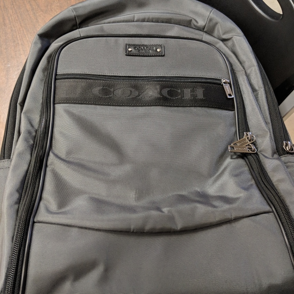 Authentic coach backpack